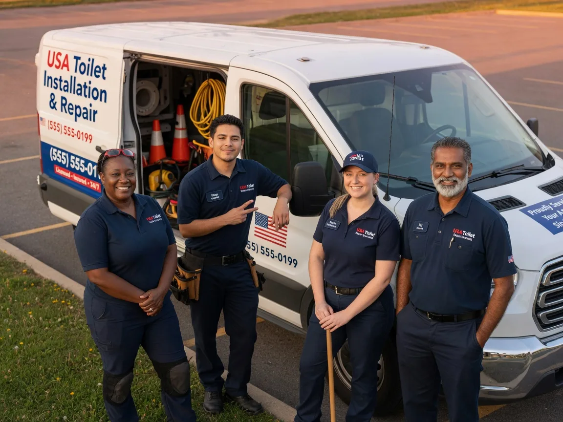 Toilet Installation company in De Soto, IL